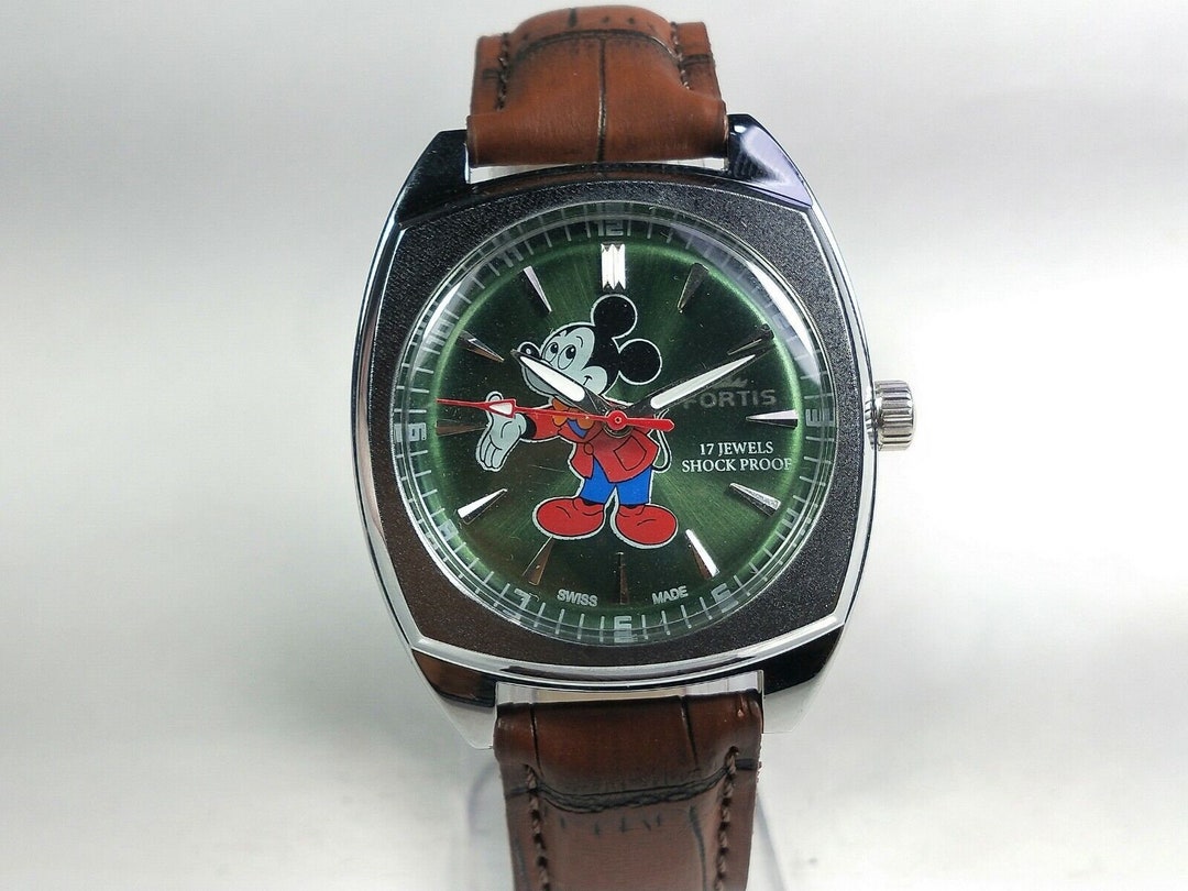 Montre Vintage Fortis Co à Mouvement Mécanique - Pour Collection Ou Réparation - Balancier Fonctionnel
