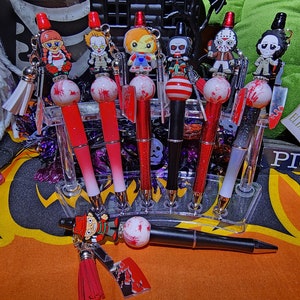 Halloween Pens with Charms