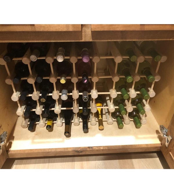 Modular Wine Rack Etsy