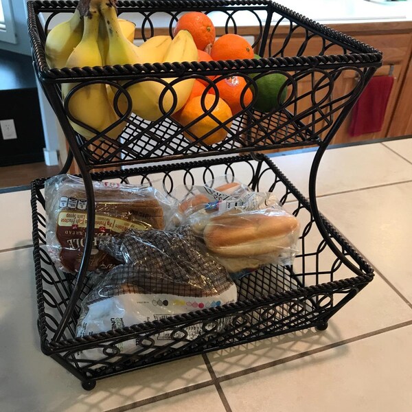 Wall Fruit Basket Etsy