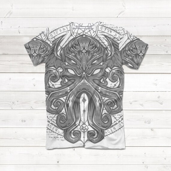 Cthulhu Fictional Cosmic Entity Magazine Saves To Eat Later Adult T Shirt Cthulhu Fictional Cosmic Entity Magazine Saves To Eat Later Adult T Shirt