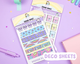 OOPS GRAB BAG Deco Planner Sticker Sheets