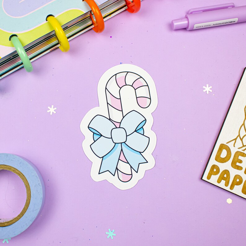 Planner Die Cut Pack Winter Cardstock or Vinyl Stickers / Etsy