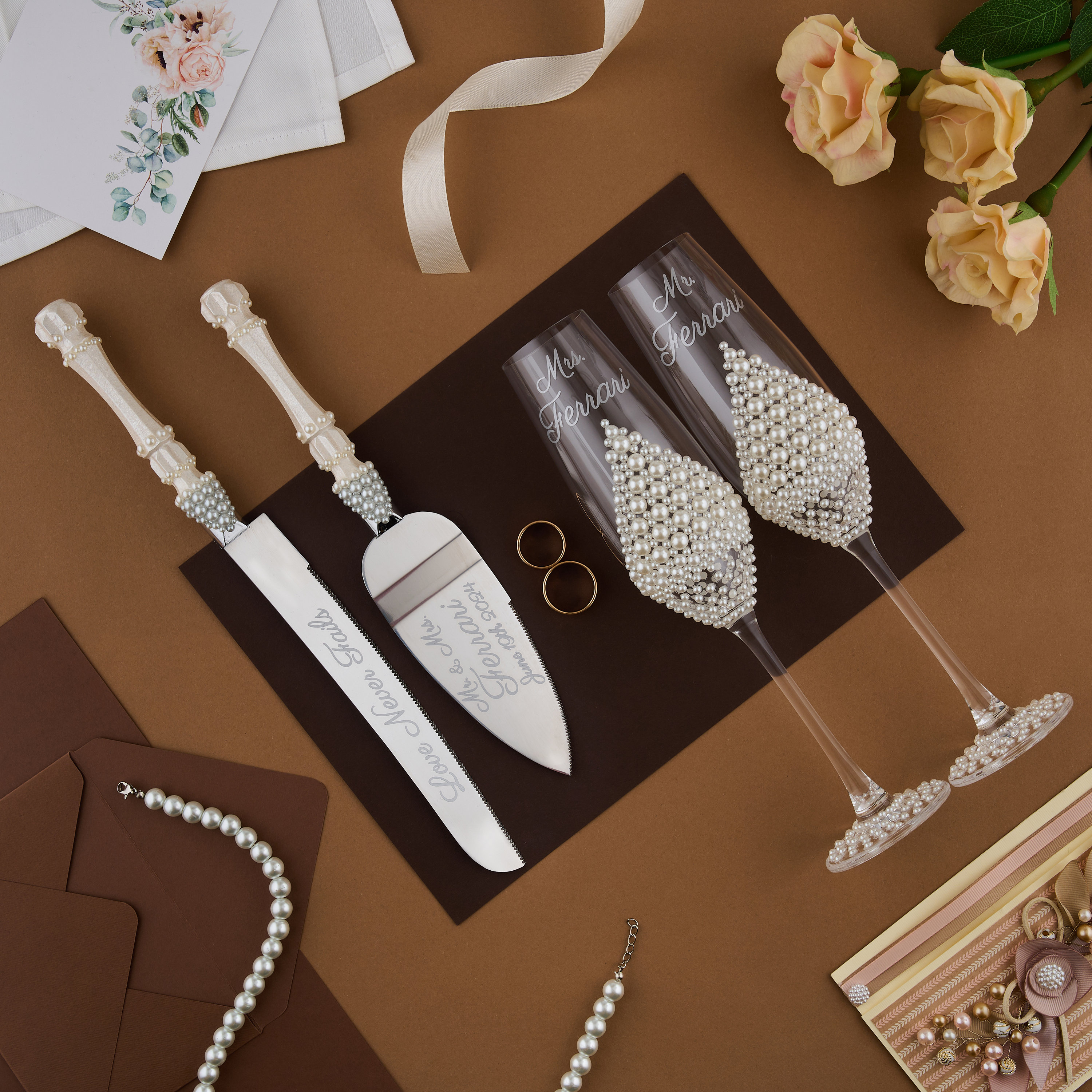 Crystal Knife and Fork - Etsy