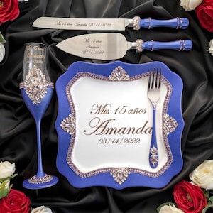 Mis 15 Anos, my sweet 15 glasses  , sweet 15 cake knife, Mis 16 Anos, sweet 16 glasses, sweet 16 plate