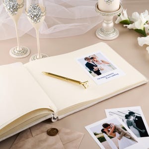 Bridal shower gift for bride| Personalized wedding album|  Anniversary gift| Wedding guest book Bridal| Wedding Shower Keepsake for Couples