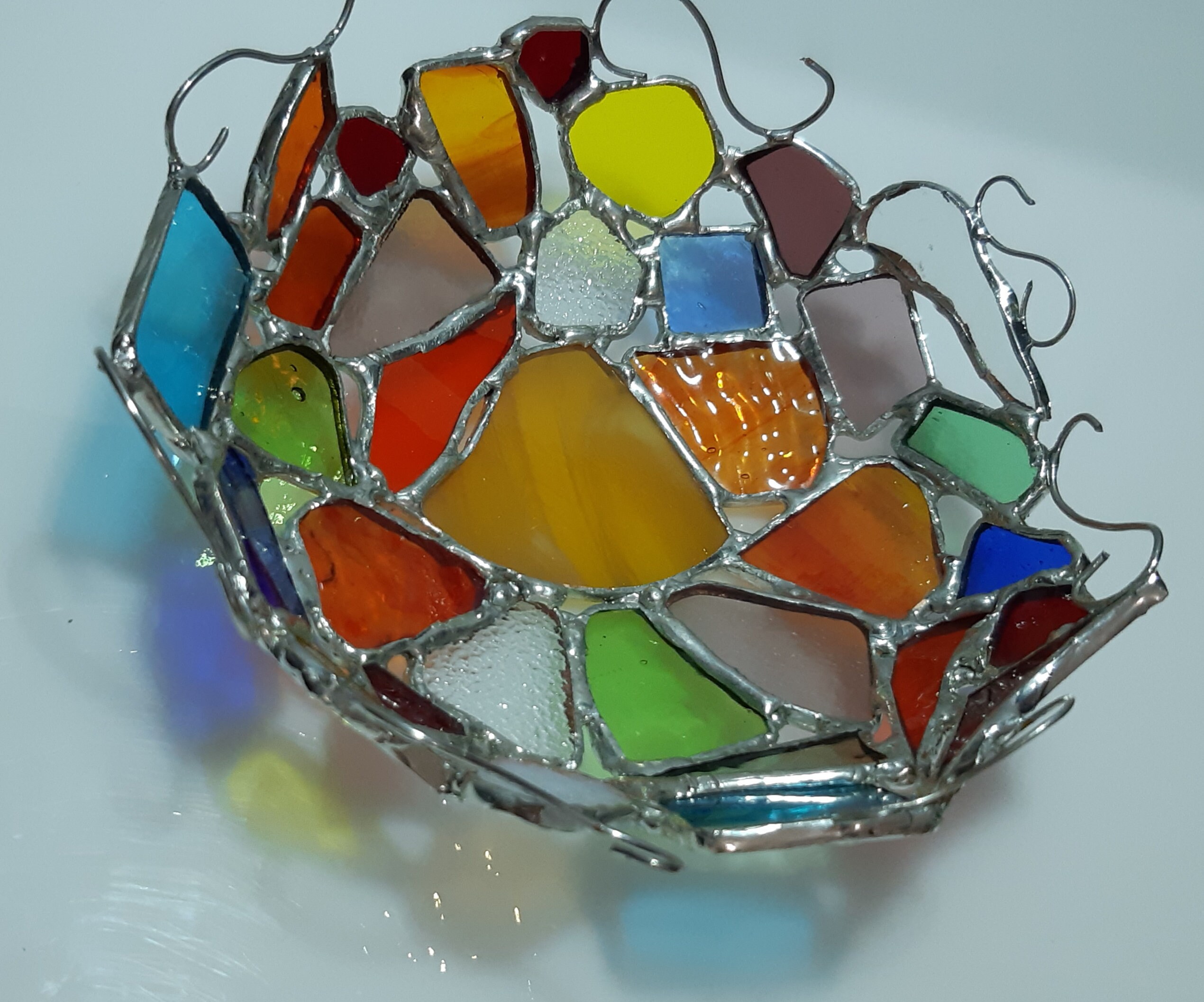 Stained Glass Bowl Etsy