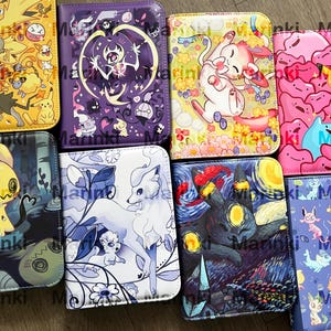 trainer card collection binder / 4 pocked /