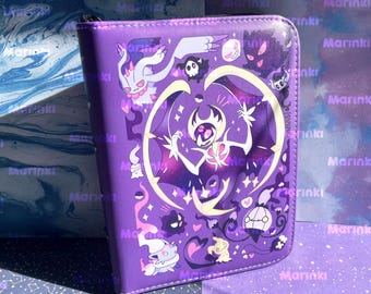 Pokémon tränarkortsamlingspärm / 4-fickors eller 9-fickors / Ghost Pokémon