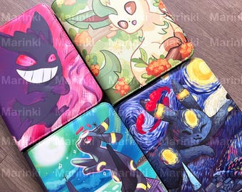 trainer card collection Toploader binder / 4 pocked Toploader /