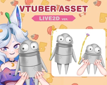 Live2D Vtuber Asset: Repo Game Character (Digital Download)