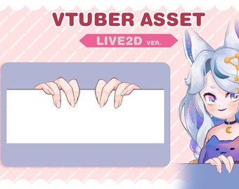 vtuber asset | peek hands | Live2D version |