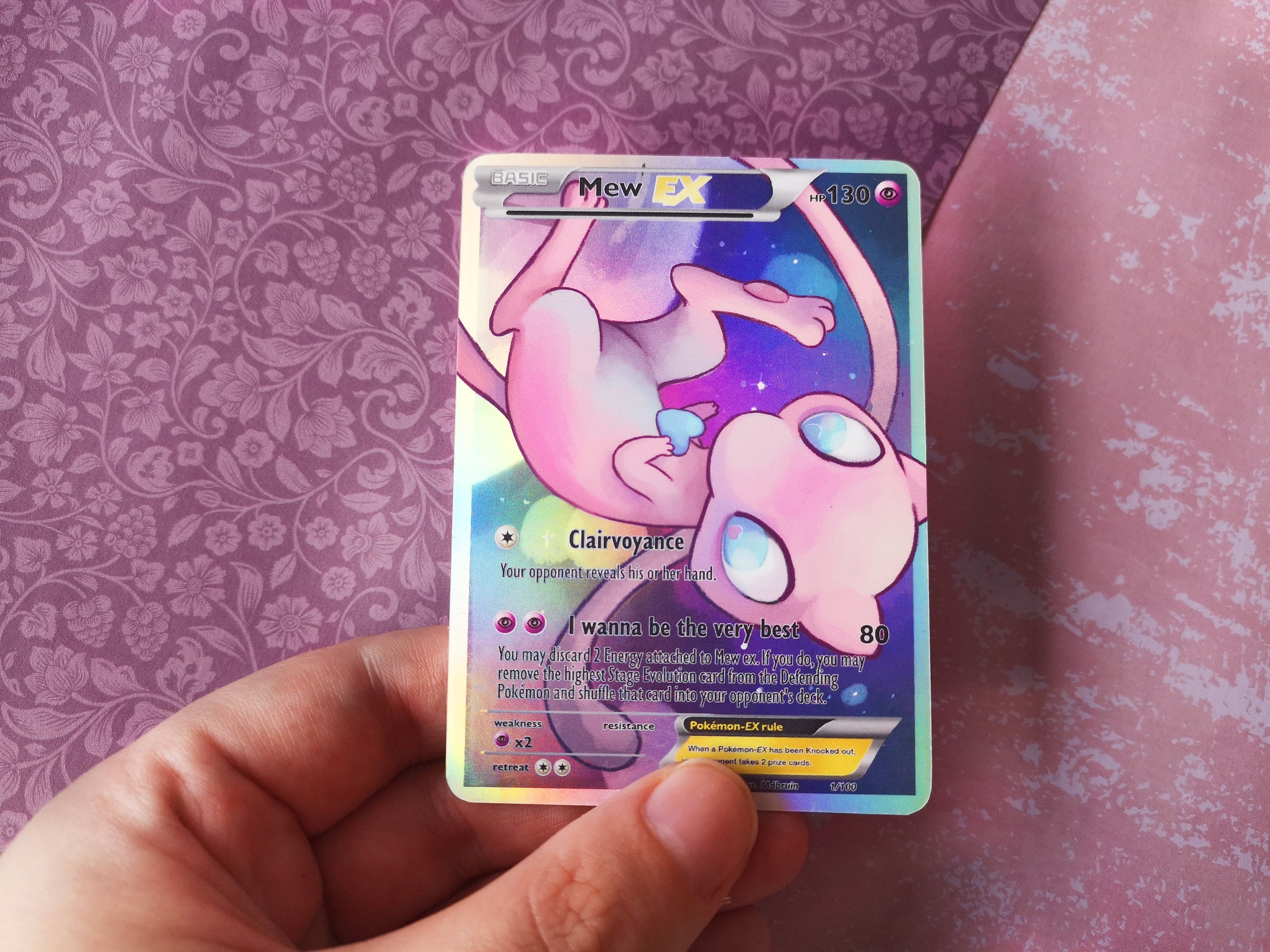 Carta Pokemon Mew Ex