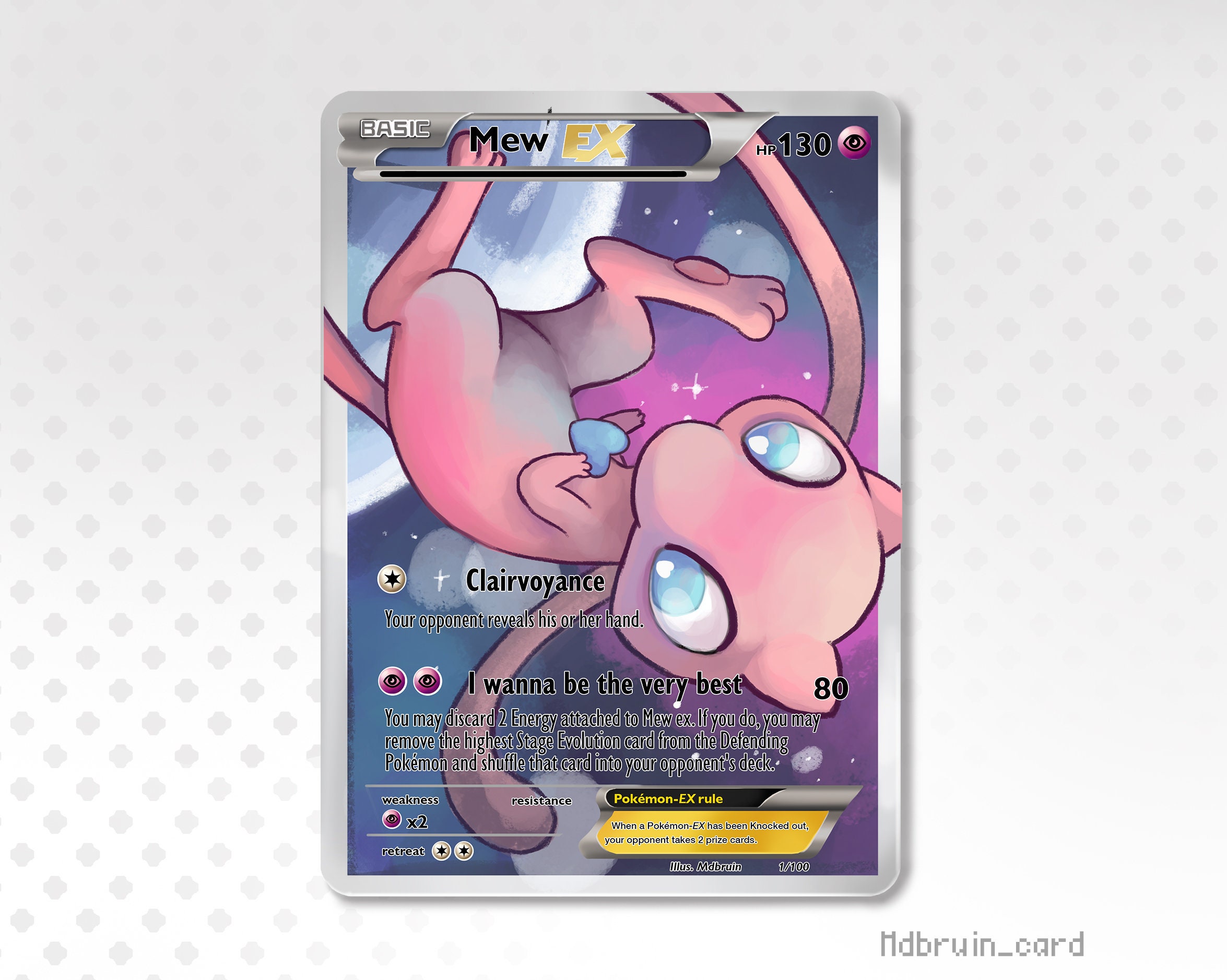 Carta Pokemon Mew Ex