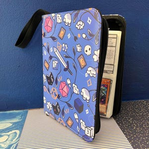 Reliure de cartes de sorts du MDN / Journal des personnages du MDN / Reliure de collection de cartes / 4 pochettes