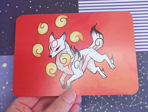 Okami Amaterasu | Greeting Card