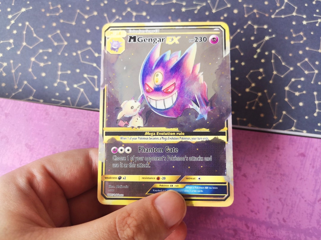 Pokémon Gengar 3 Card Evolution Set - Holo Rare Pokémon Card - All