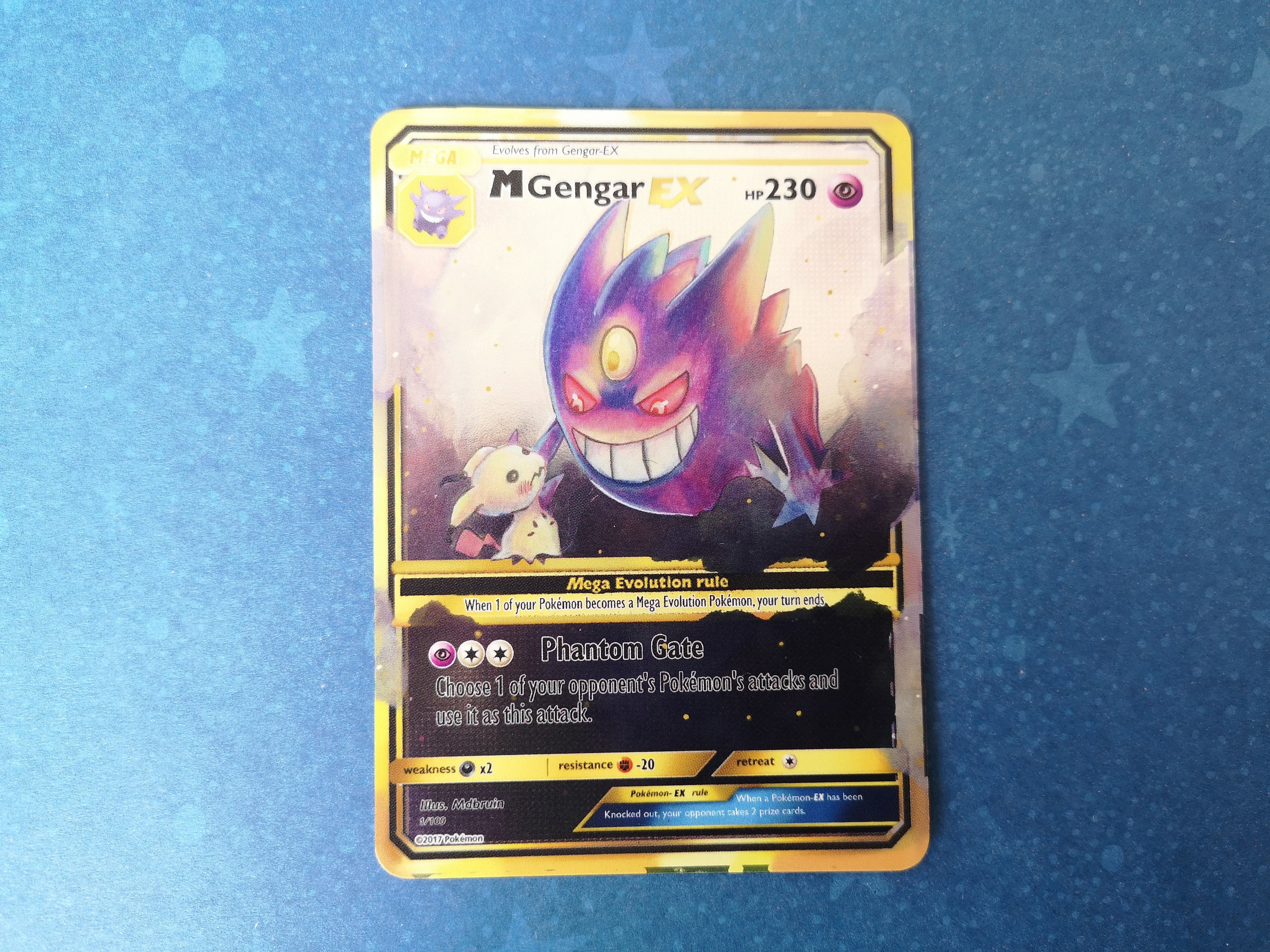 Pokemon, Toys, Mgengarex Mega Gengar Ex Pokmon Card