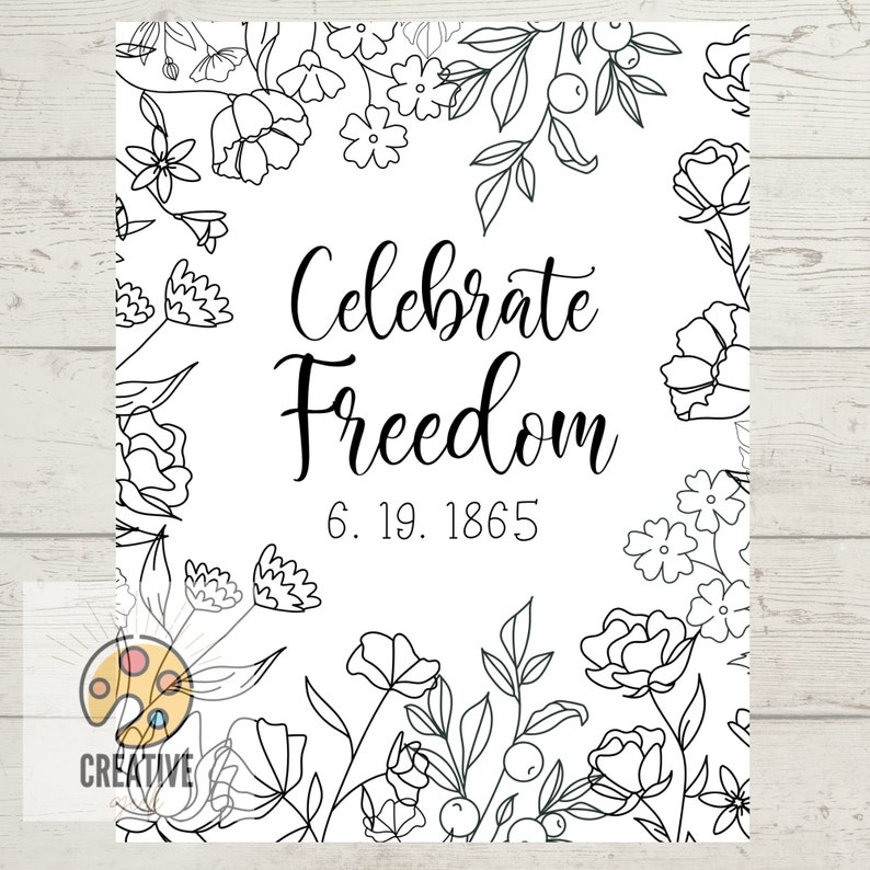 what is juneteenth a special day in history lovely you blog - cute juneteenth coloring pages for kids coloring pages free | free printable juneteenth coloring pages