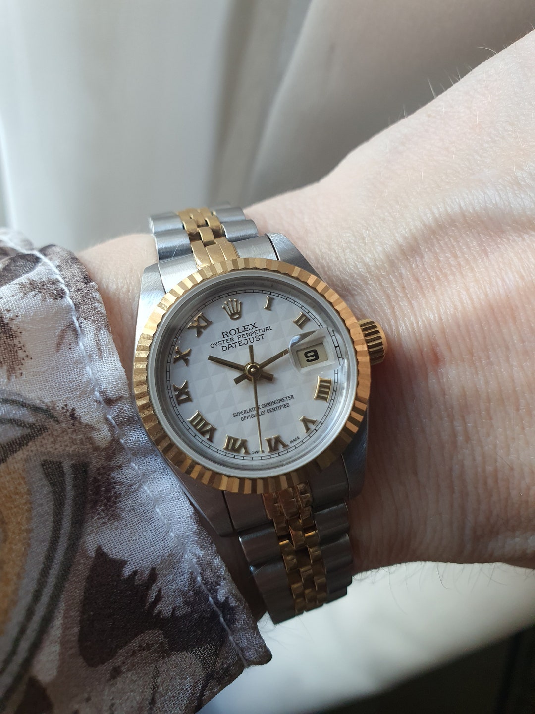 ROLEX Datejust Two Tone 26mm 18K Yellow Gold & Stainless Steel