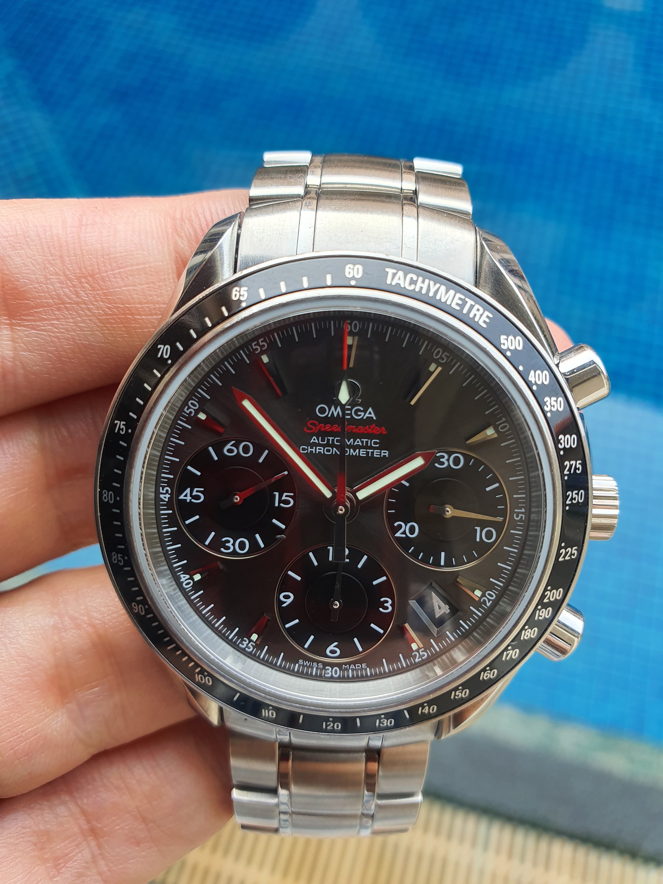 speedmaster automatic date