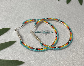 Double Layer Statement hoops | Western Earrings | Little Rogue Co.