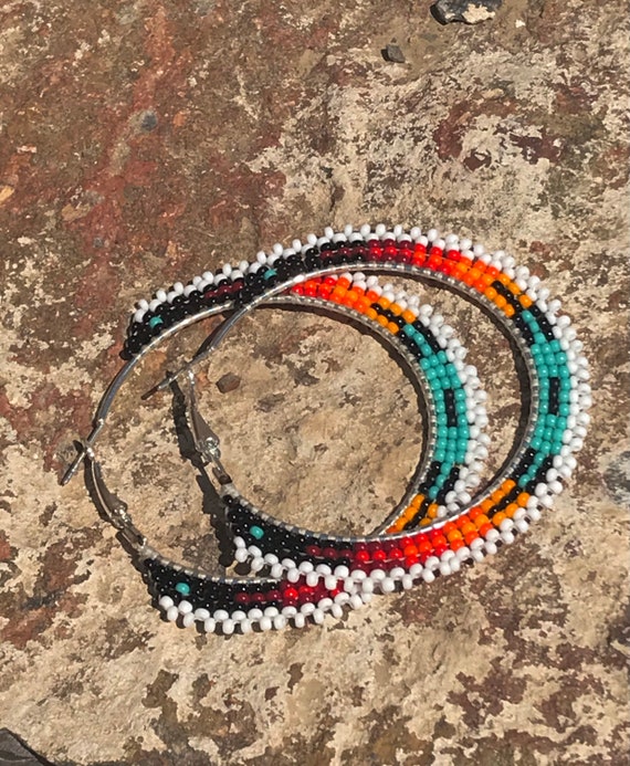 Western Statement Hoop Earrings | The " Cali Boyz" | Western Earrings | Little Rogue Co.