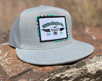 Thunder Bird Trucker Hat | Little Rogue Co | Beaded snap back hat | Western Fashion | NFR | Western Hat