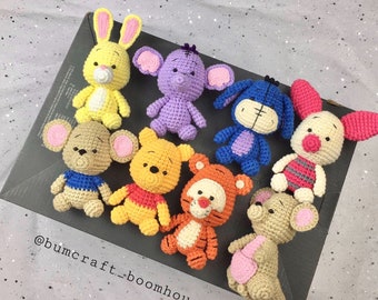 winnie the pooh and friends stuffed animals