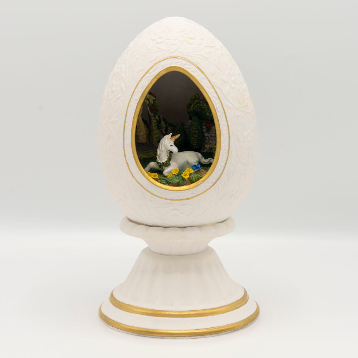 Franklin Mint Egg Porcelain Figurine Vintage Fabergé Etsy