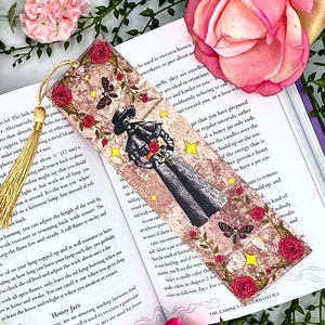 Oddities Aesthetic Plague Doctor Bookmark, Goth Dark Academia Vibes, Hand-Illustrated Bookmark With or Without tassel