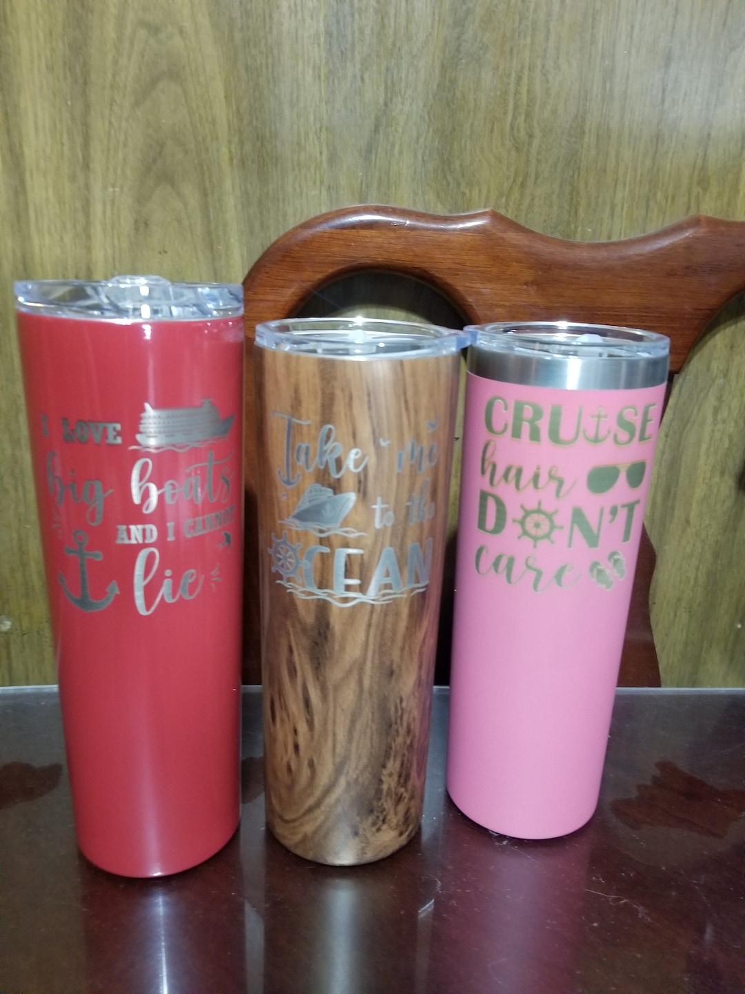 cruise themed tumblers