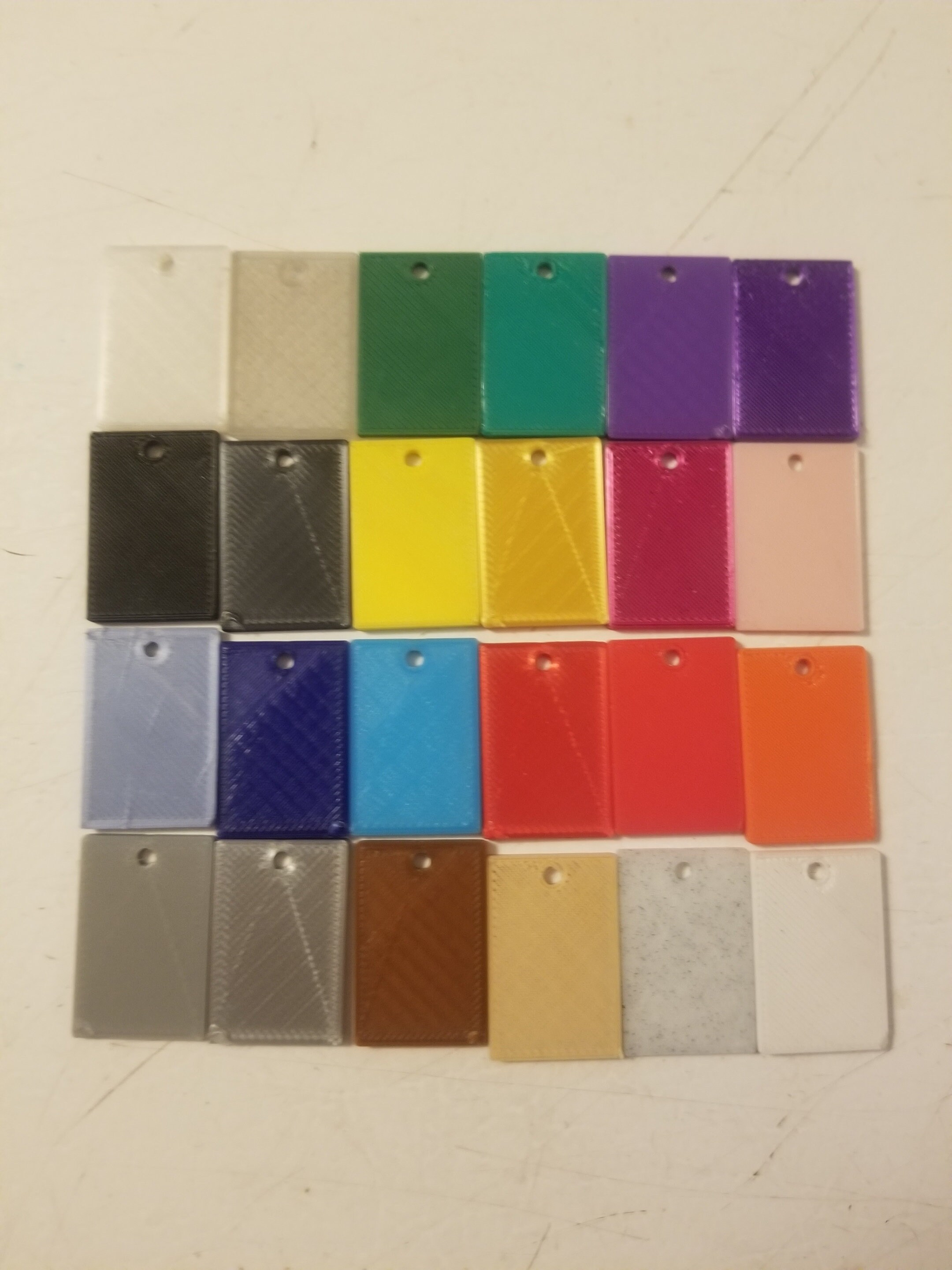 Double Keychain 3d Printed Custom Double-sided Keychains - Etsy