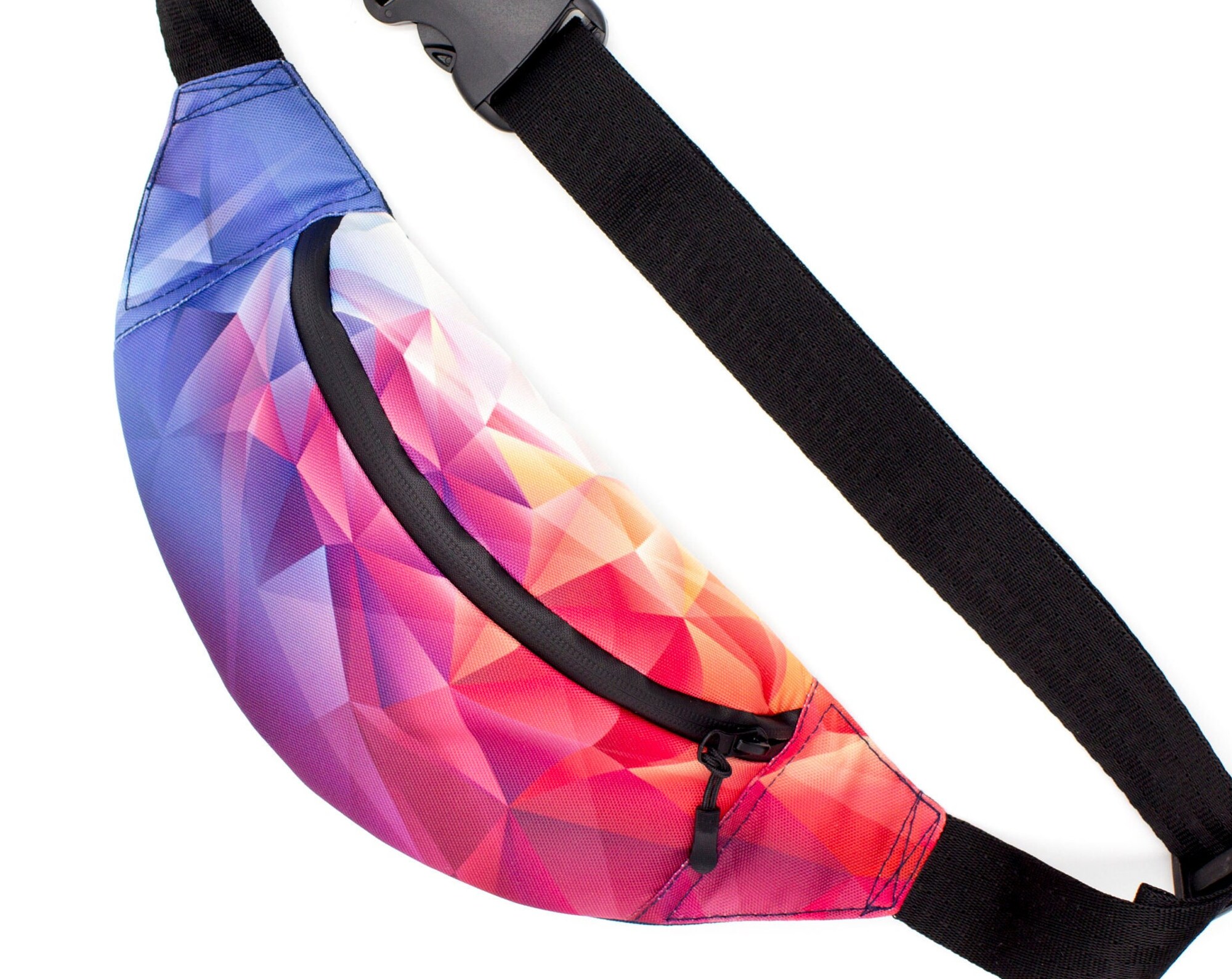 Discover Pink & Purple Fanny Pack