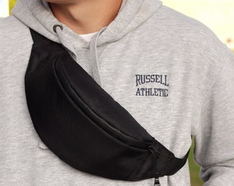 Schwarze Bauchtasche Herren - Crossbody Portemonnaie