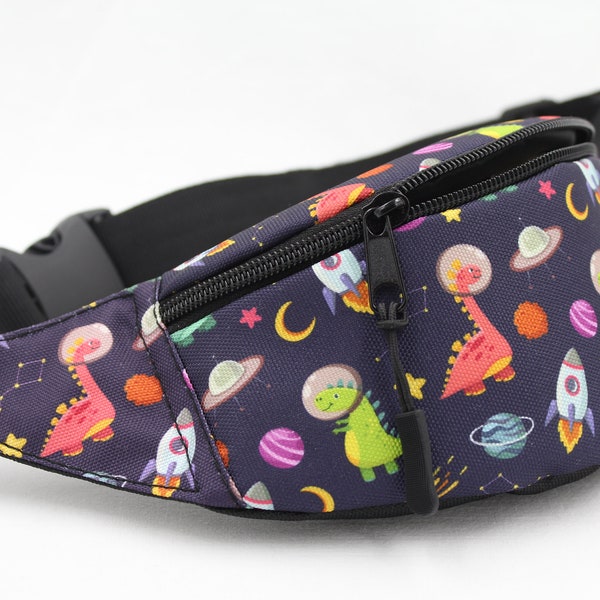 Sac banane pour tout-petits Little Space Dino - Idées cadeaux pour les enfants Mini sac à bandoulière