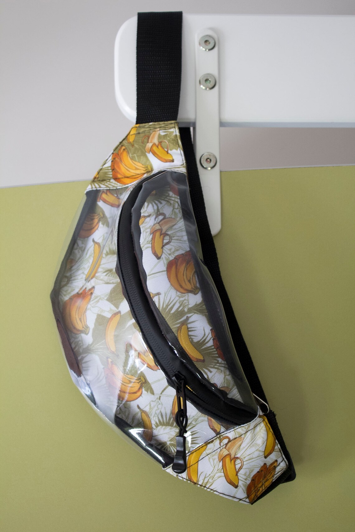 Over the shoulder fanny pack Banana Window Bag clear fanny Etsy