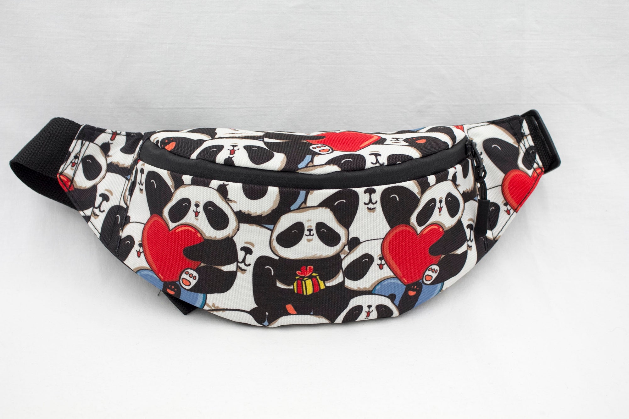 Cute Panda Heart Fanny Pack