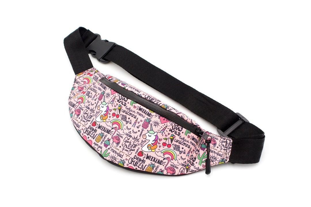 Little Girl Fanny Pack for Kids Unicorn Ornament - Etsy