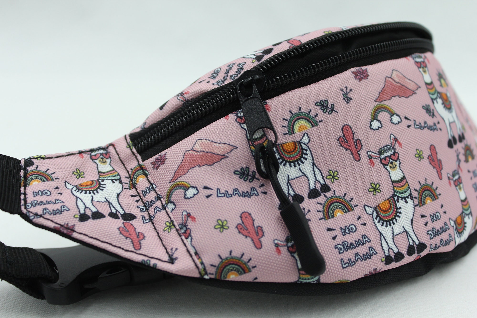 Llama Ornament Alpaca Pink Fanny Pack