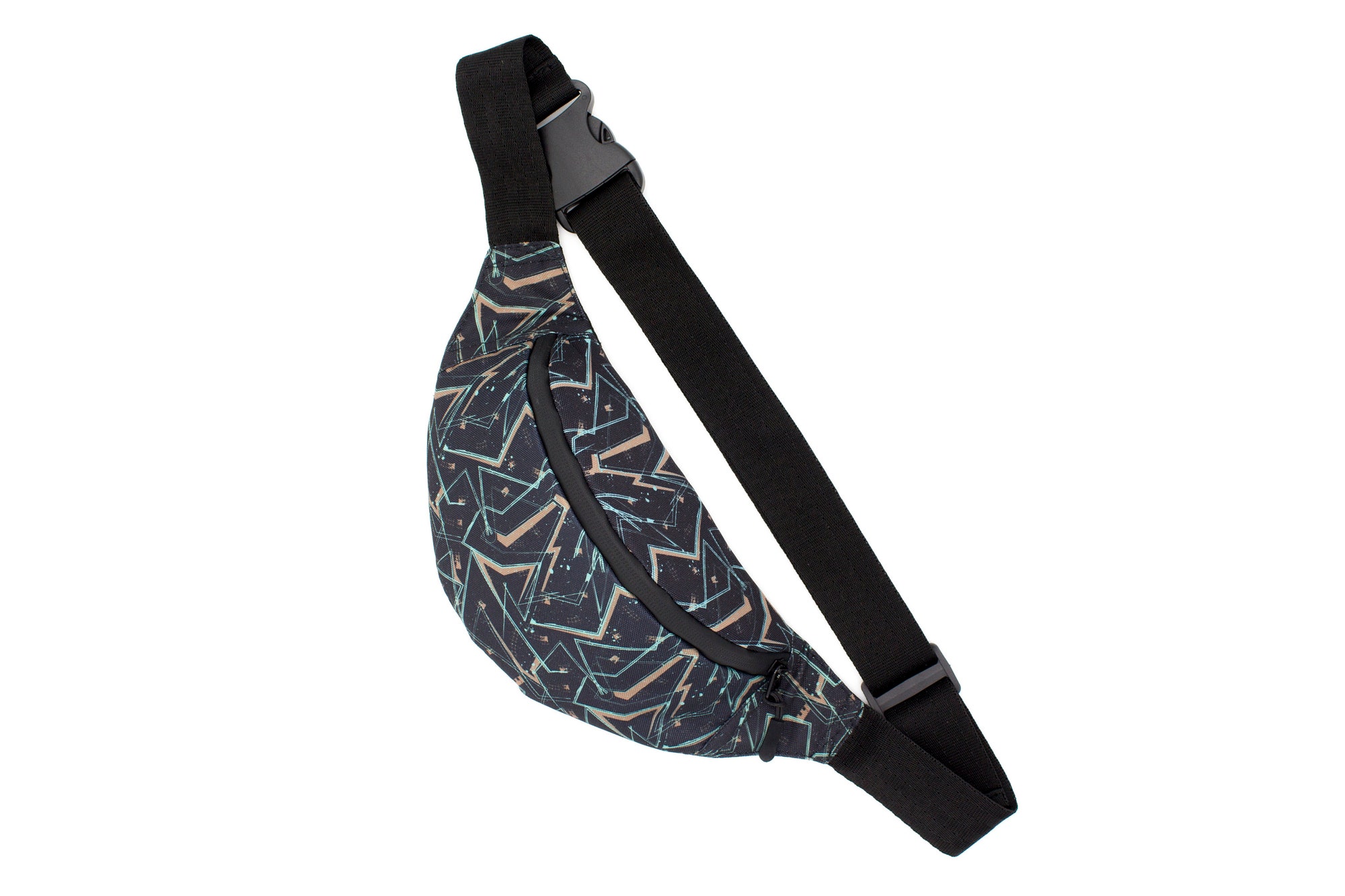 Blue Abstraction Fanny Pack