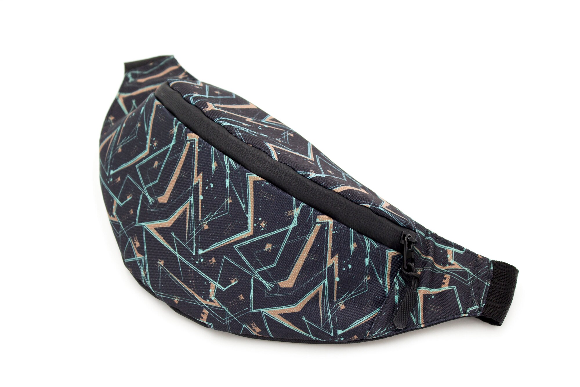Blue Abstraction Fanny Pack