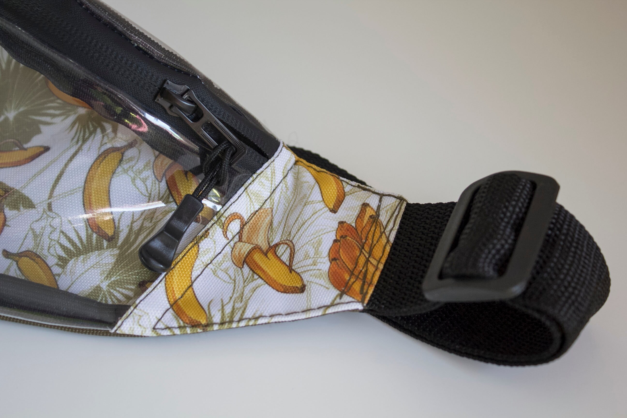 Over the shoulder fanny pack Banana Window Bag clear fanny Etsy