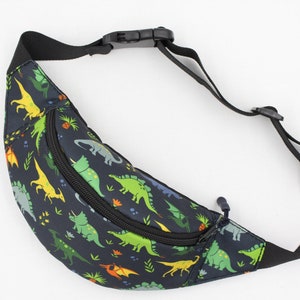 Sac banane Jurassic Dinosaur - petit sac à bandoulière - dino bauchtasche gürteltasche kinder