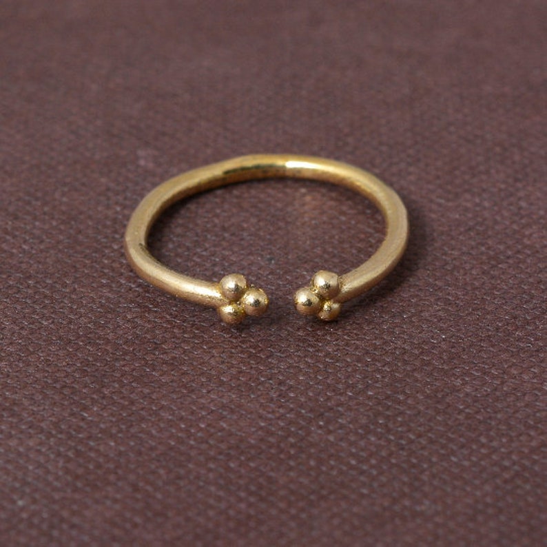 pair of gold toe ring for women , open Toe Ring,Adjustable Toe Ring,Minimalist Ring,Midi Ring,Band Toe Ring image 2