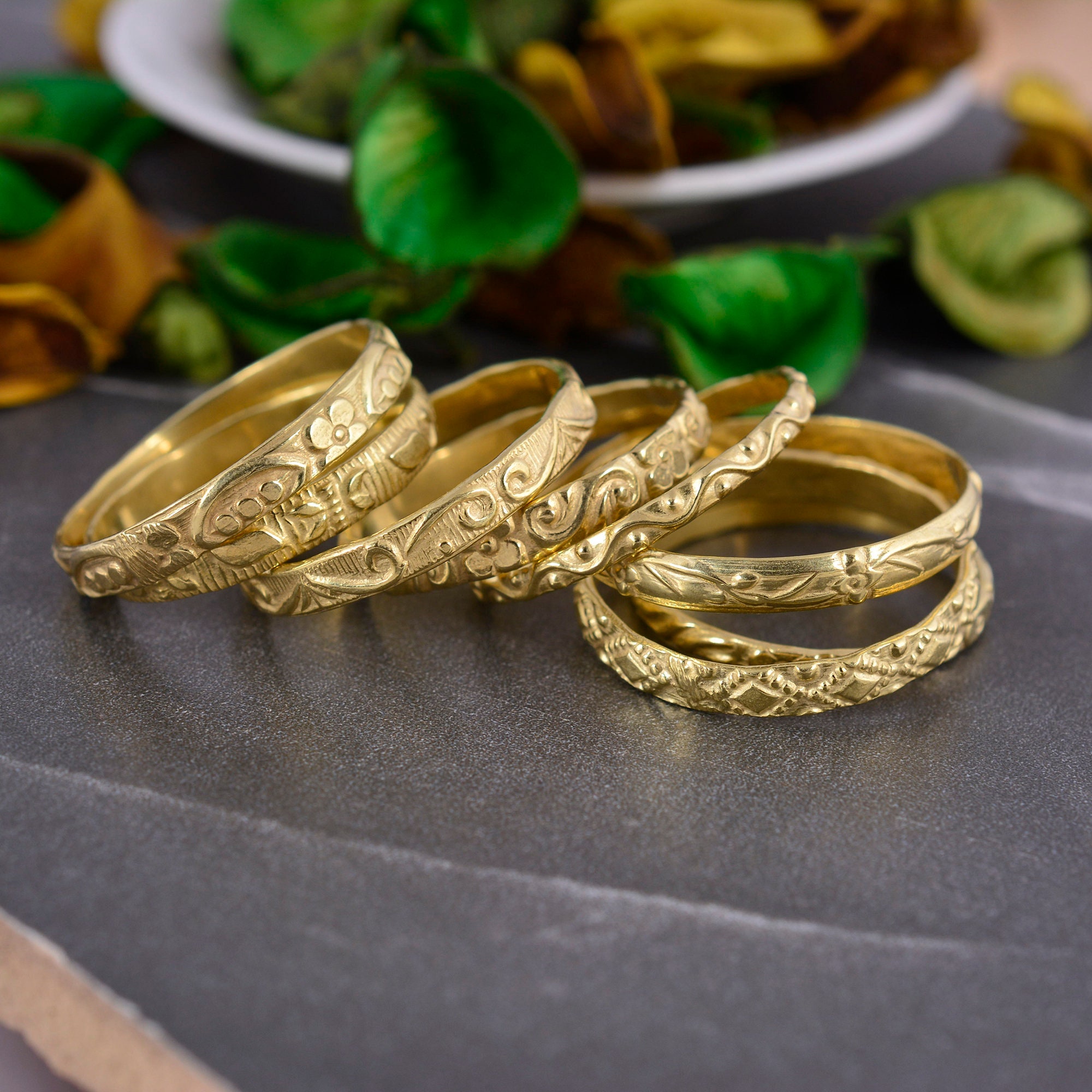 Gold Stack Ring 14k Gold Filled Ring Stack Ring Thin Gold Etsy Australia