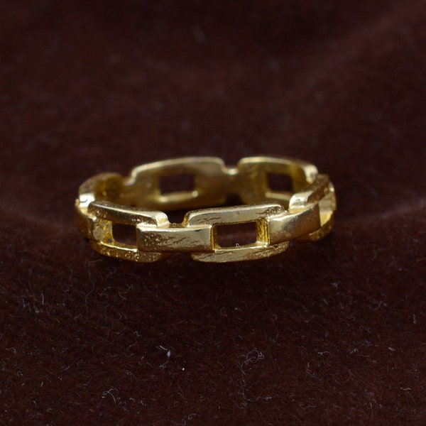 Chain Ring Etsy