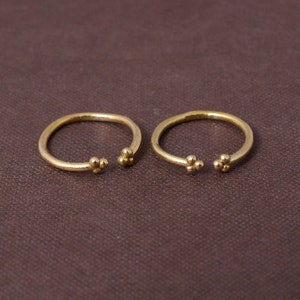 pair of gold toe ring for women , open Toe Ring,Adjustable Toe Ring,Minimalist Ring,Midi Ring,Band Toe Ring