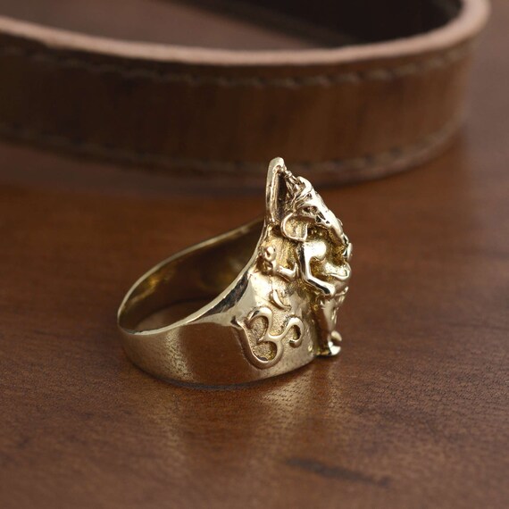 Buy quality 925 Sterling Silver Ganesh Gents Ring in Ahmedabad
