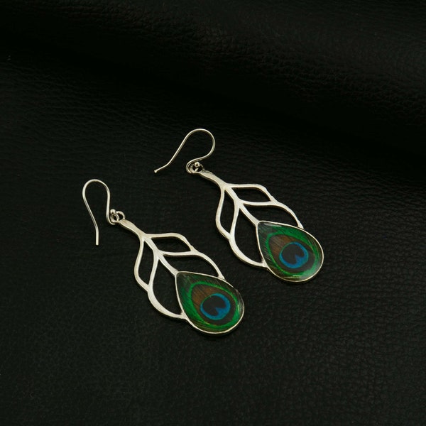PEACOCK CUTOUT EAR RING